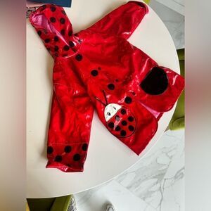 Red Ladybug girl’s raincoat #19